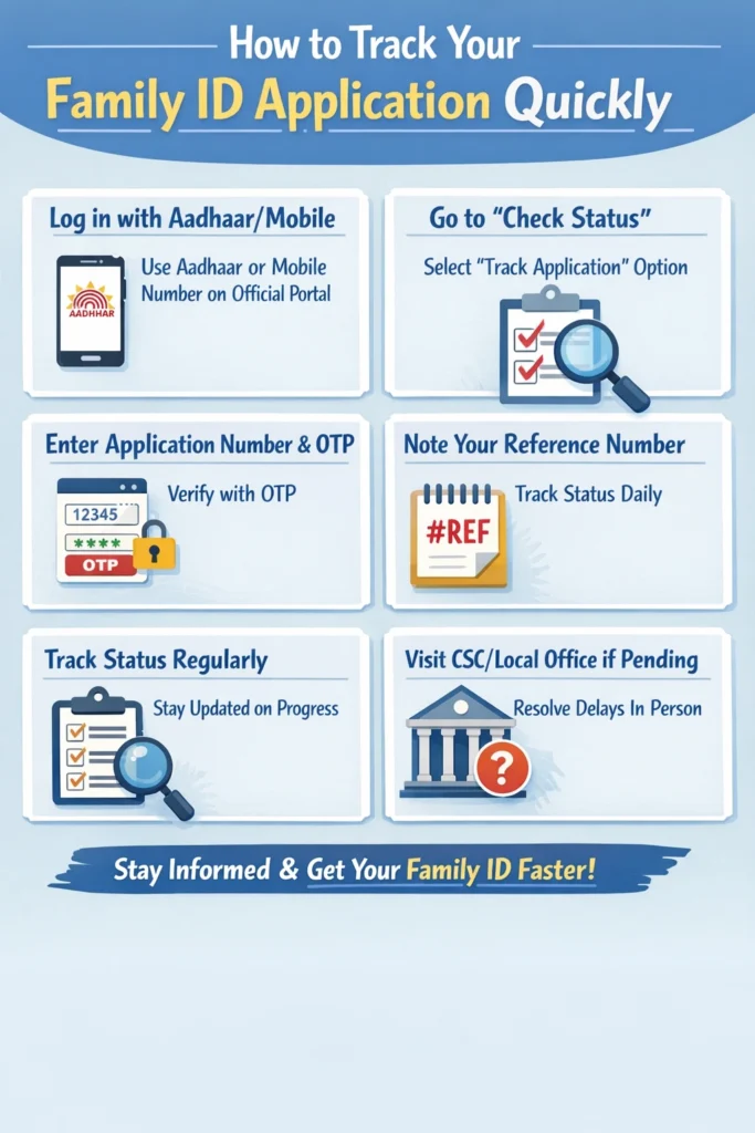 How to Track Your Family ID Application Quickly