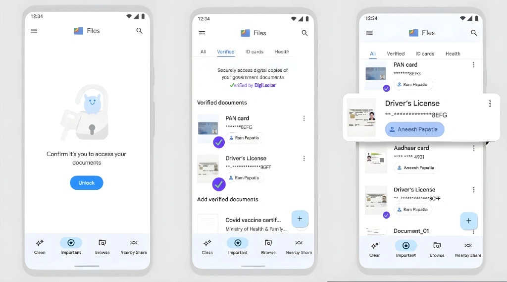 Family ID and DigiLocker..