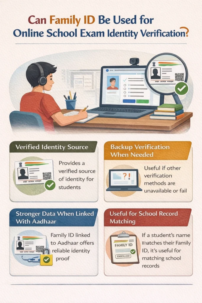 Can Family ID Be Used for Online School Exam Identity