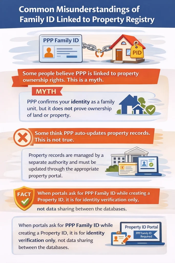 Common Misunderstandings of Family ID Linked to Property Registry