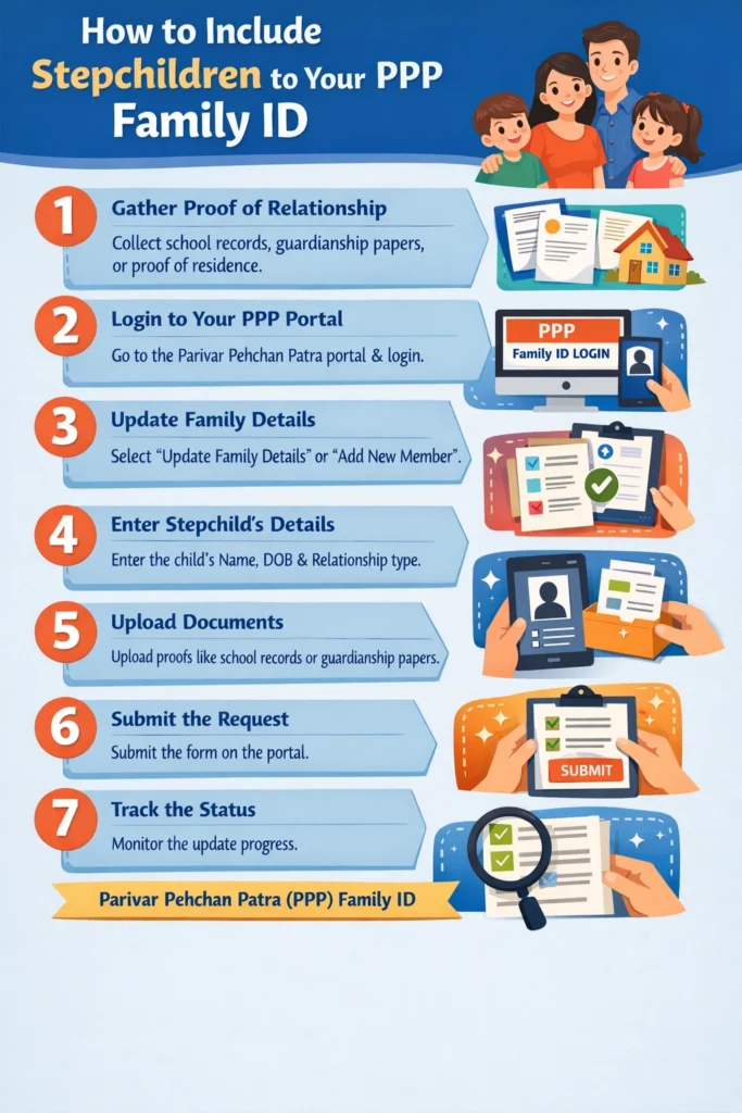 How to Include Stepchildren to Your PPP Family ID