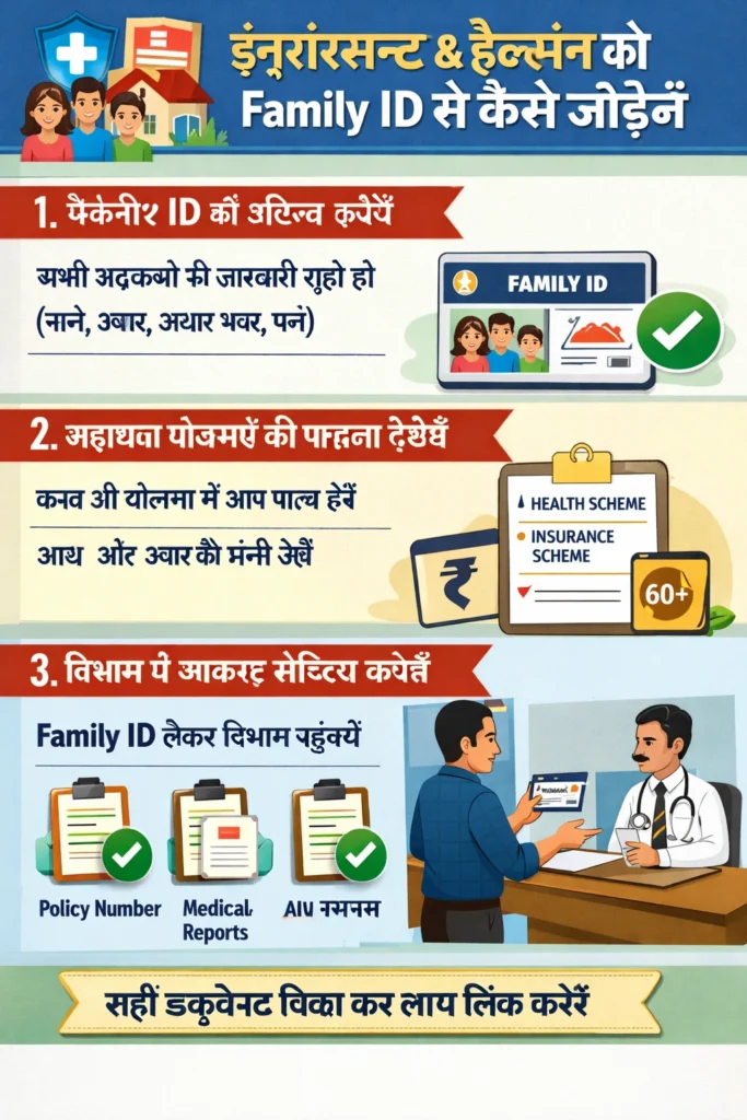 Step‑by‑Step: How to Link Insurance and Health Schemes to Family ID