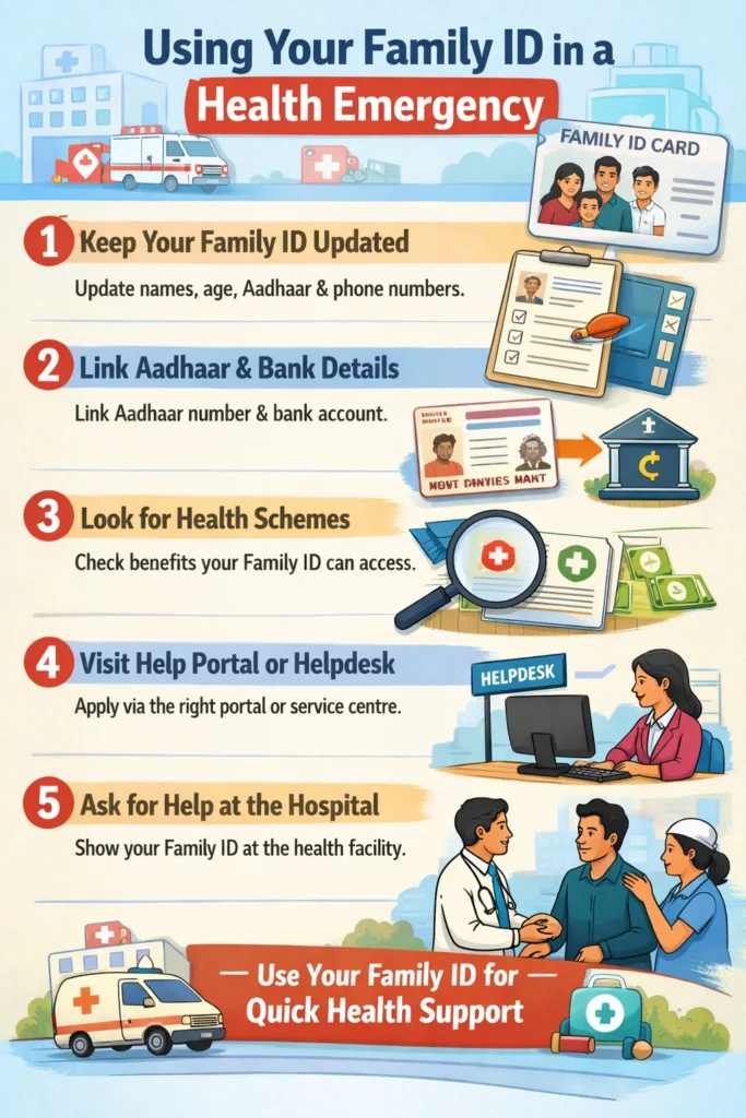 Using Your Family ID in a Health Emergency