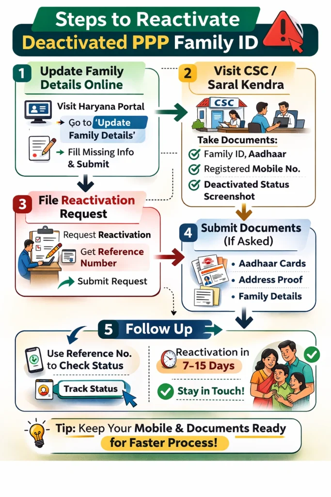 Step‑by‑Step Way to Reactivate Deactivated Family ID