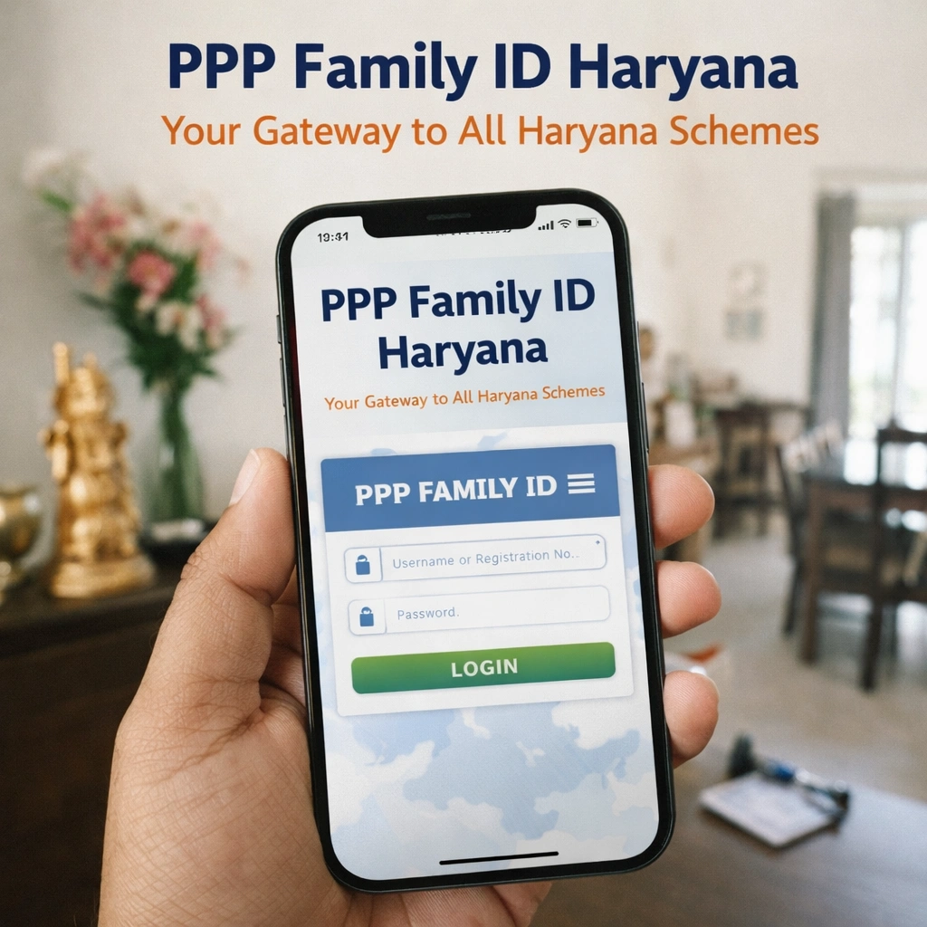 How to Apply for Government Schemes with Haryana PPP Family ID