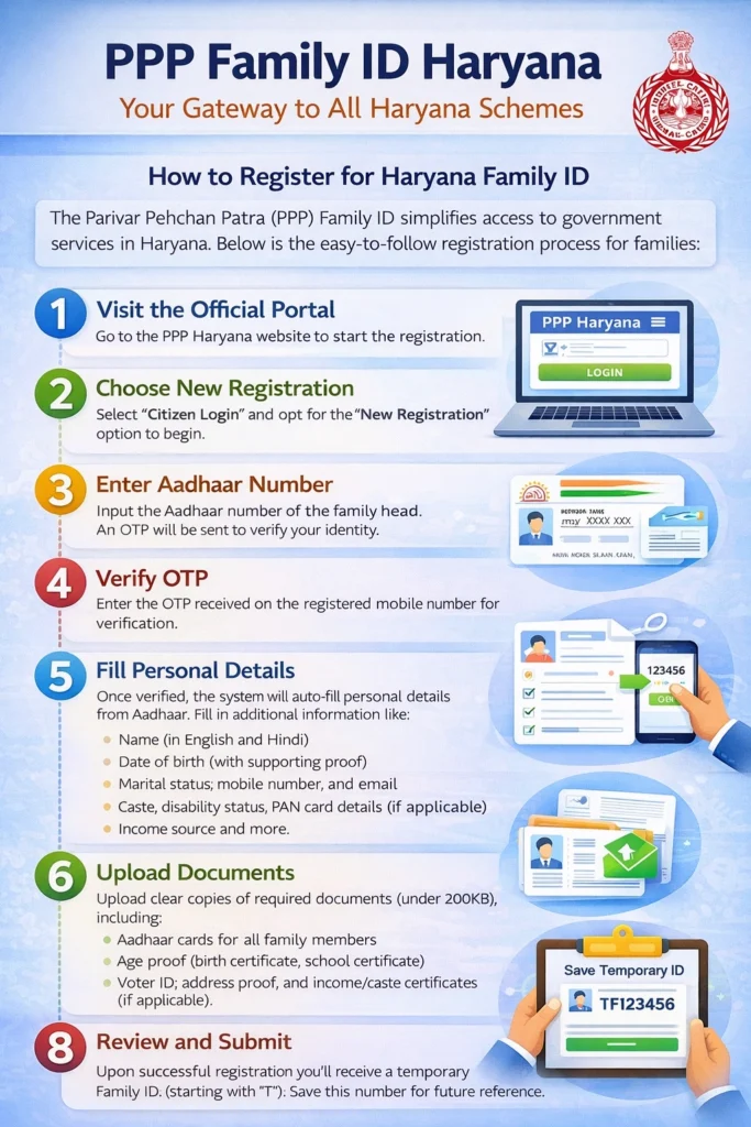 How to Register for Haryana Family ID