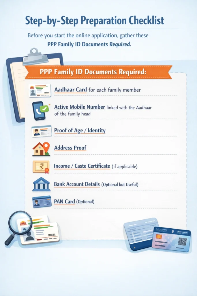 PPP Family ID Documents Required