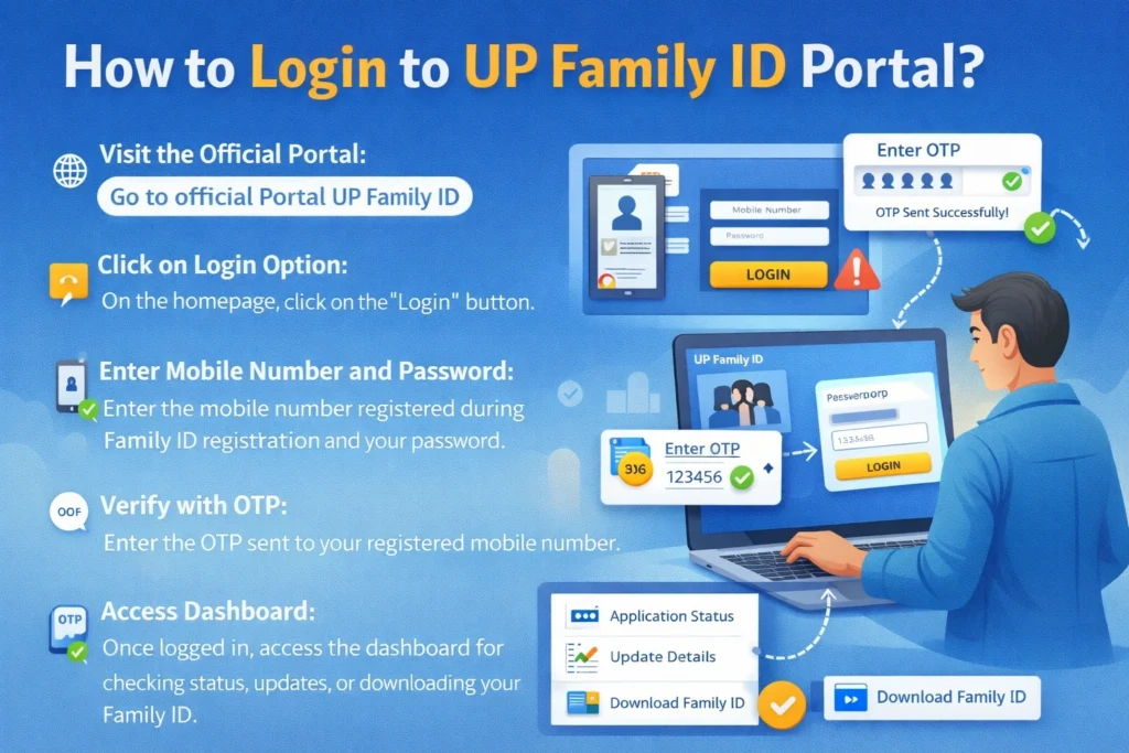 How to Login to UP Family ID Portal?