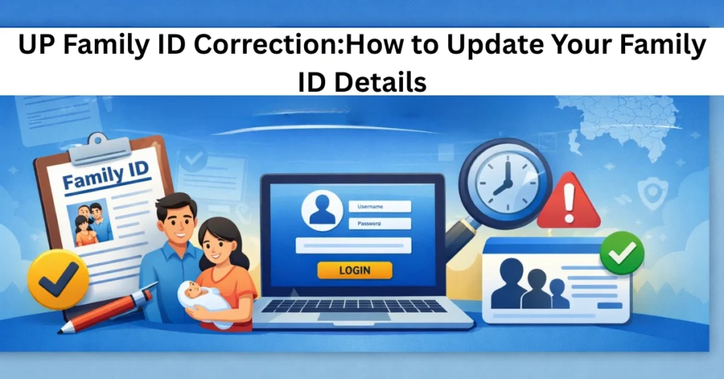 UP Family ID Correction:How to Update Your Family ID Details