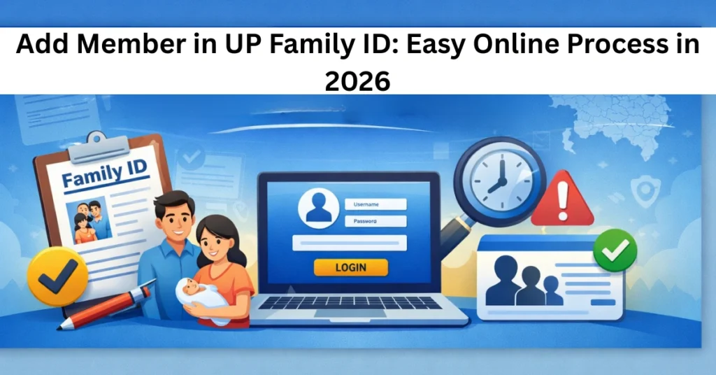 Add Member in UP Family ID: Easy Online Process in 2026